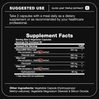 Toniiq Olive Leaf Extract Complex – with 85% Oleanolic Acid, 50% Oleuropein & 20% Hydroxytyrosol - 50:1 Extract Ratio – Third-Party Tested – 120 Capsules