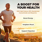 Ultra6 Nutrition Liquid Turmeric Curcumin Extract with Black Pepper - Turmeric Drops with Bioperine - Easy-to-Take Supplements Made in USA (60ml)