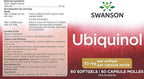 Swanson Ubiquinol 50 Milligrams 60 Sgels