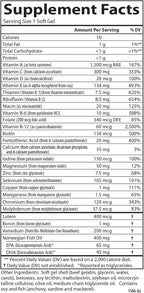 Carlson - Multi + Omega-3, Fish Oil with Vitamins & Minerals, Health Function and Optimal Wellness, 120 Softgels