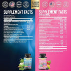 Cortisol & Myo-Inositol Supplement Bundle, Soothe & Smooth Bundle, Cortisol Balance, GABA, Magnesium, Ashwagandha, L-Theanine, D-Chiro Inositol, Folate, Berberine, Chasteberry, Zinc (2 Pack)