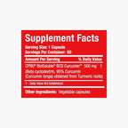 curcuminpro Complete BCD | 30 Day Supply | World's Only BioSoluble Vegan Beta Cyclodextrin & Organic Turmeric Curcumin | Natural Joint & Muscle Support | Vegan | 60 Count