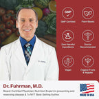 Dr. Fuhrman. Ut Biotect Urinary Tract Supplement | Wholefood Cranberry Pills for Women Made in The USA | D-Mannose, Aronia Berry, and Cranberry | Cleanses and Protects The Urinary Tract | 120 Caps