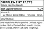 THORNE - Magnesium CitraMate & Vitamin D-5000 Duo - Heart, Bones, Muscles - 60 to 90 Servings