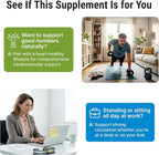 Cholesterol Supplement - All-Natural Ingredients to Support Normal Colesterol Levels. Supports Optimal Circulation. 60 Capsules