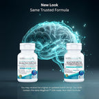 Kappa Nutrition Powered by Magbrain™ Magnesium L-Threonate Plant-Based, 60 Vegan Capsules, 420mg Elemental Magnesium (3 Capsules) from 2,253mg, Brain, Sleep & Muscle Support.