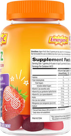 Emergen-C Kidz Daily Immune Support Dietary Supplements, Flavored Gummies with Vitamin C and B Vitamins for Immune Support, Berry Bash Flavored Gummies - 44 Count