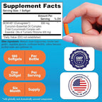 Health Thru Nutrition Curcu-Gel 650mg BCM-95® CurcuGreen Turmeric Curcumin | High Absorption | Healthy Inflammation Response | Clinically Studied | 3rd Party Tested | Non-GMO (Pack of 180)