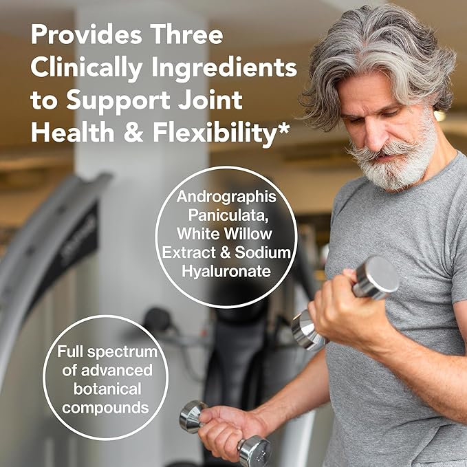 Quantum Joint & Cartilage Support Supplement - for Men & Women, Joint Mobility and Muscle Health, Cartilage Repair, Gluten Free, Plant-Sourced, Non-GMO - 90 Capsules