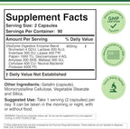 Digestive Enzymes - 800mg Blend of All 10 Most Essential Digestive and Pancreatic Enzymes (Amylase, Lipase, Bromelain, Lactase, Papain, Protease, Cellulase, Maltase, Invertase) by Double Wood