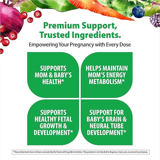 Rainbow Light Prenatal One Multivitamin Support from Conception to Postnatal, High Potency, Clinically Proven Absorption of Vitamin D, B2, Folate, Calcium, Zinc, Iron - 150 Tablets, 5 Month Supply