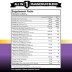NEW AGE Magnesium Supplement -Powerful Glycinate Citrate Malate Oxide Taurate Aspartate Gluconate Orotate & Mag Chloride Manganese Bone Health and Bone Strength, Joint Support- 270 Count