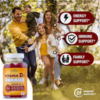 NEW AGE Vitamin D3 5000 IU 125mcg Gummies - Immune Supplement - Non-GMO, Gluten-Free, Dairy-Free, No Gelatin (60 Gummies (Pack of 1))