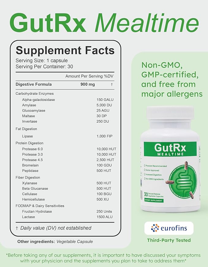 Women's Probiotic with Cranberry, D-Mannose & Prebiotics + Digestive Enzymes Lactase, Lipase & Bromelain for FODMAP, Carb, Fat & Protein Breakdown for Bloating, Gas & Food Sensitivities