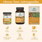 ORGANIC INDIA Ashwagandha Gummies for Men & Women - Stress Supplement, KSM-66 Ashwagandha Root, Extra Strength, Calm Chews, Vegan, Non-GMO - Lemon Lime, 60 Gummies
