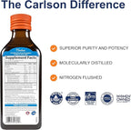 Carlson - Kid's The Very Finest Fish Oil, 800 mg Omega-3s, Norwegian, Sustainably Sourced, Orange, 200 mL
