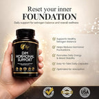 Cocó March DIM Supplement for Women – Supports Hormonal Balance, Skin Care & Natural Estrogen Metabolism – Detox & Cell Health – Gluten Free, Soy Free, Dairy Free, Vegan & Keto Friendly – 60 Capsules
