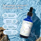Biotrace BioActive Silica Drops | Liquid Mineral Concentrate for Healthy Hair, Skin, Nails and Collagen Production | Helps Manage Calcium, Joint and Bone Function | 2.02 Fl Oz