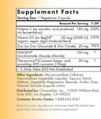 TRU NIAGEN Immune Support Supplement - Daily Defense, Vitamin C from Fermentation, Vegan Vitamin D3 2000 IU, Zinc, Plus Theracurmin (Curcumin) + Multi Award-Winning NAD Boosting Niagen 150mg 60ct