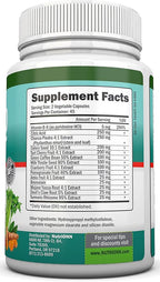 Uric Acid Flush - Herbal Uric Acid Cleanse Supplement - With Tart Cherry, Celery Seed Extract, Chanca Piedra, Devil’s Claw & Green Coffee Bean - Vegan - Supports Gallbladder and Kidney Health