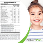 NaturesPlus Animal Parade Source of Life Gold Children's Chewable Multivitamin - Assorted Cherry, Orange & Grape Flavors - 60 Chewable Tablets - Vegetarian, Gluten-Free - 30 Servings