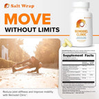 SaltWrap Remodel Clinic - Joint Remodeling Supplement for Senescent Cell Removal and Scar Tissue - Improve Mobility, Reduce Connective Tissue Stiffness - Fisetin, Quercetin, Bromelain - 60 Capsules