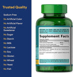 Puritan's Pride Turmeric Curcumin 500mg, Standarized to 95% Cucuminoids, Herbal Dietary Supplement for Antioxidant Health, 180 Radpid Release Capsules,(Pack of 4)