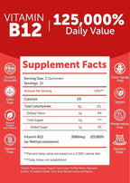 Lunakai Vitamin B12 and Women's Multivitamin Gummies Bundle - 3000mcg Methylcobalamin High Absorption Energy Gummy - 100% Daily Value of 16 Essential Vitamins and Minerals Supplement - 30 Days Supply