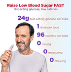 Insta-Glucose Gel, Convenient Fast Acting Glucose for Blood Sugar Support, Cherry Flavor, 1.09 Oz (Pack of 3)