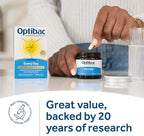 Optibac Probiotics for Digestive Health, 30 Capsules | 6 Scientifically Researched Strains with 5 Billion Live Cultures | Gluten Free & Vegetarian | Supports Gut Flora & Digestive Health