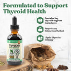 Rejuvica Health Active Iodine + Thyrobin Bundle - Nascent Iodine Drops & Thyroid Support Supplements - Advanced Liquid Deliver