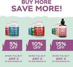 Purely Holistic Hawthorn Berry 665mg + Olive Leaf Extract 750mg Bundle + 270 Vegan Capsules - Made in The USA
