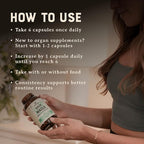 HEART & SOIL 100% Grass Fed & Finished Colostrum Supplement from Regenerative Cattle for Gut, Muscle & Immune Health – 3000mg Bovine Colostrum Capsules - Gut Health for Men & Women –180 Capsules