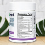 Sleep Support Supplement - Natural Herbal Sleep-Aid for Men & Women - Extra Strength PM Supplements - May Support Calm & Deep Rest - Non-GMO & Gluten Free, 60 Capsules
