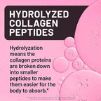 NatureWise Hydrolyzed Liquid Collagen for Women & Men 4000mg - High Absorption, Type 1 & 3 Peptides with Biotin + Vitamin C + Vitamin B Complex & Hyaluronic Acid -Mixed Berry - 30 Tubes[30 Day Supply]