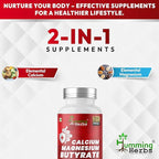Humming Herbs Calcium Magnesium Butyrate Capsules (120)