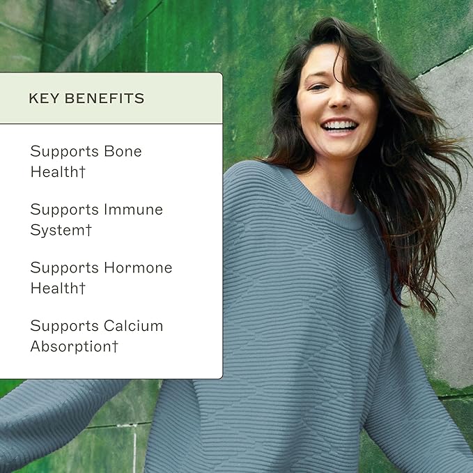 Amy Myers MD D3 K2 - Dietary Supplement Supports Immune System Health - Aid Liquid Bone & Heart Health - Daily Liquid Vitamin D3 & K2 Supplement - Multivitamin with Non-GMO Formula - 1 fl oz