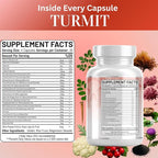 Tart Cherry Extract Capsules 20,000mg with Turmeric 8000mg Moringa 4000mg Cranberry 2000mg Chanca Piedra Celery Quercetin ACV Pomegranate L Selenomethionine - Uric Levels - 120 Ct