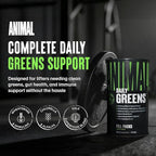 Animal Daily Greens Pill Packs - Kale, Wheat Grass, Alfalfa & More - Convenient Prebiotic and Probiotic Superfood Blend for Superior Digestion, Gut Health, and Immunity For Men & Women - 30 Day Supply