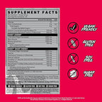 GHOST Legend Pre Workout Powder, Sonic Cherry Limeade - 30 Servings – Pre-Workout for Men & Women with Choline, L-Citrulline, & Beta Alanine for Energy & Focus