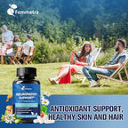 Nerve & Peripheral Neuropathy Support Supplement with 1200mg R-Alpha Lipoic Acid L-Carnitine Vitamin B12 B1 B6 D3 E Folate Lions Mane NAC Magnesium Turmeric - Liver Detox, Antioxidant & Mental Support