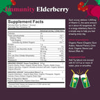 Amazing Grass Greens Blend Superfood for Immune Support: Super Greens Powder Smoothie Mix with Organic Spirulina, Chlorella, Beet Root Powder, Digestive Enzymes & Probiotics, Elderberry, 30 Servings
