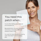 The Patch Remedy Relax Patch | L-Theanine, Lemon Balm, Valerian, Ashwagandha, Passionflower | 30 Patches