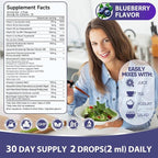 Liposomal NAD+ Liquid Drops, NAD+, NR & NMNH Supplement and Mitochondrial Health, 22-in-1 for Healthy Aging, Nerve & Energy Support, with Resveratrol, Quercetin, CoQ10 – for Women, 60ml