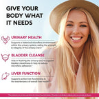 NUTRAHARMONY D-Mannose 2000mg with Cranberry & Hibiscus - Clinically Tested Strength for Urinary Tract Health - Supplement for Women - Bladder, Liver & Microflora Support - Vegan, 180 Capsules