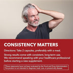 DHT Blocker for Men with Biotin 10000mcg Per Serving, Saw Palmetto Extract & MSM - Supports Normal Healthy Hair Growth - With Pea Extract & Stinging Nettle - Vegan, Non-GMO, Gluten Free - 30 Servings
