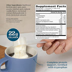 Bulletproof Energy Collagen Protein Powder, Vanilla Bean, 20g Grass-Fed Collagen Peptides, 7g Fiber with MCT Oil & Adaptogens, Caffeine-Free, 18.3 Ounces
