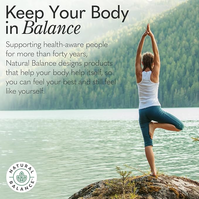 Natural Balance Happy Camper Plus - Supports Relaxation, Mental Energy, Occasional Stress w/KSM-66 Ashwagandha, L Theanine 200mg, Passion Flower, Lemon Balm, Holy Basil, 60-Day Guarantee, 30 Servings