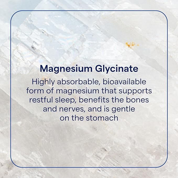 Trace Minerals Magnesium Glycinate Powder - Daily Magnesium Powder for Sleep Support - Calming Bedtime Drink - Natural & Gentle - Orange Dream - 180g (60 Servings)