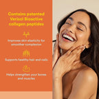 Natural Factors, Total Body Collagen, Bioactive Peptides Powder for Healthy Skin, Hair & Joints, Orange